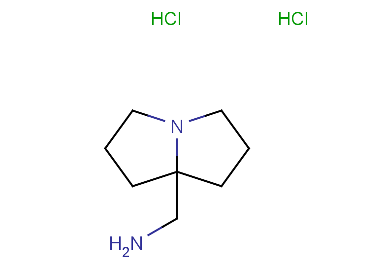 hexahydro-1H-pyrrolizin-7a-ylmethanamine dihydrochloride