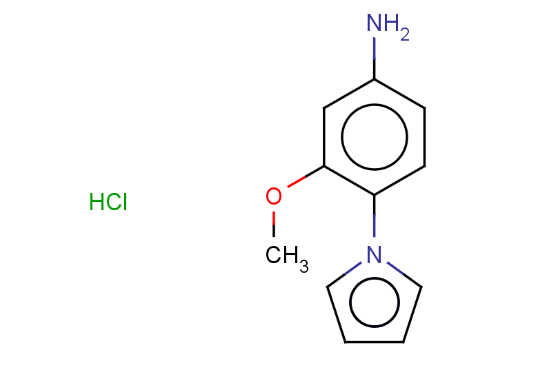 3-methoxy-4-(1H-pyrrol-1-yl)aniline hydrochloride