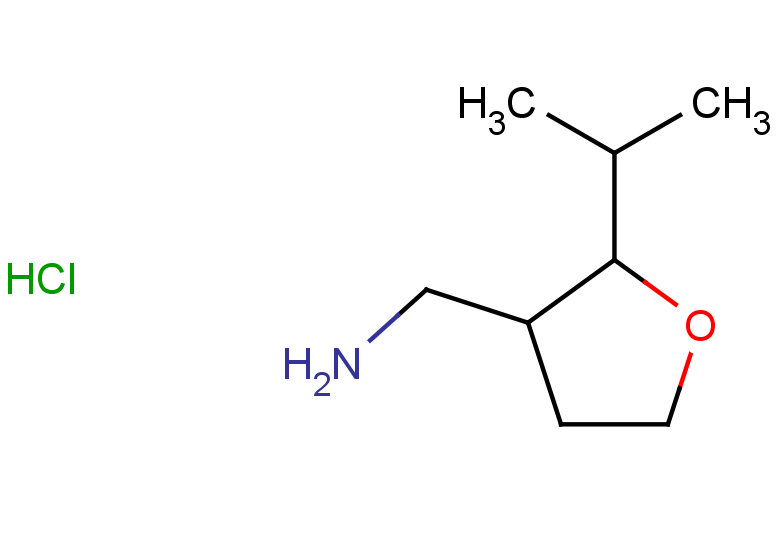 [2-(propan-2-yl)oxolan-3-yl]methanamine hydrochloride