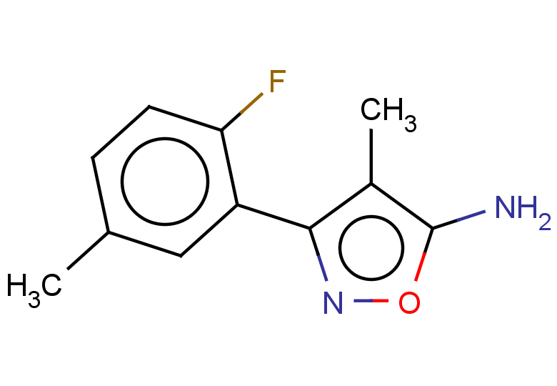 3-(2-fluoro-5-methylphenyl)-4-methyl-1,2-oxazol-5-amine
