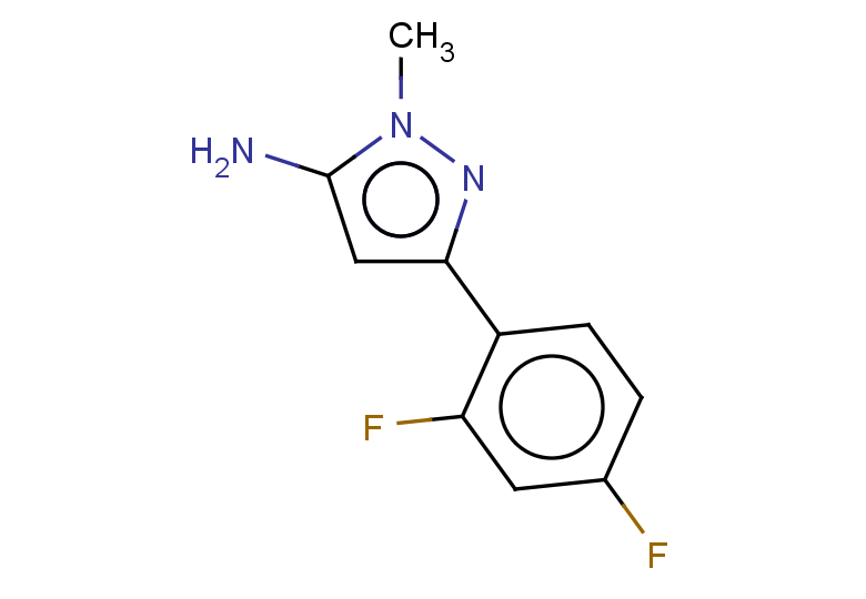 3-(2,4-difluorophenyl)-1-methyl-1H-pyrazol-5-amine