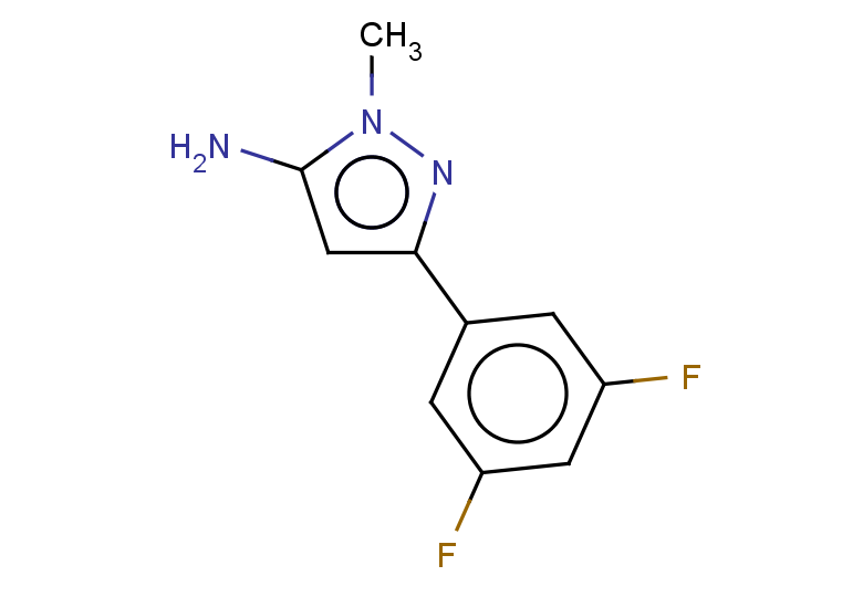 3-(3,5-difluorophenyl)-1-methyl-1H-pyrazol-5-amine