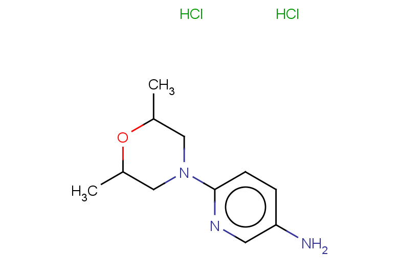 6-(2,6-dimethylmorpholin-4-yl)pyridin-3-amine dihydrochloride