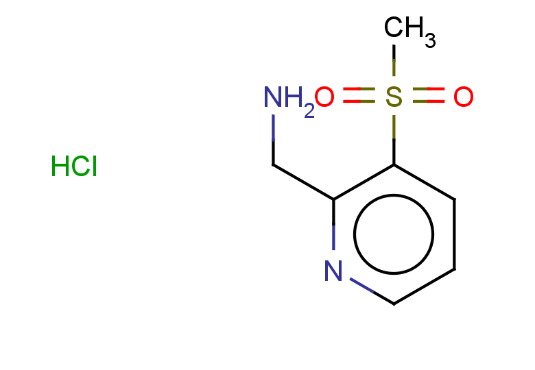 (3-methanesulfonylpyridin-2-yl)methanamine hydrochloride