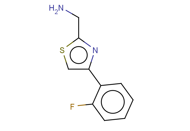 1-[4-(2-fluorophenyl)-1,3-thiazol-2-yl]methanamine