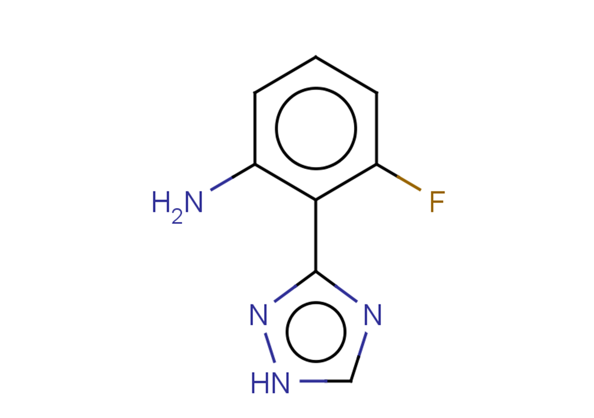 3-fluoro-2-(1H-1,2,4-triazol-3-yl)aniline