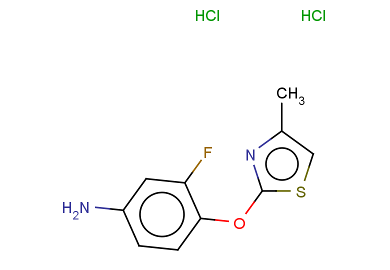 3-fluoro-4-[(4-methyl-1,3-thiazol-2-yl)oxy]aniline dihydrochloride