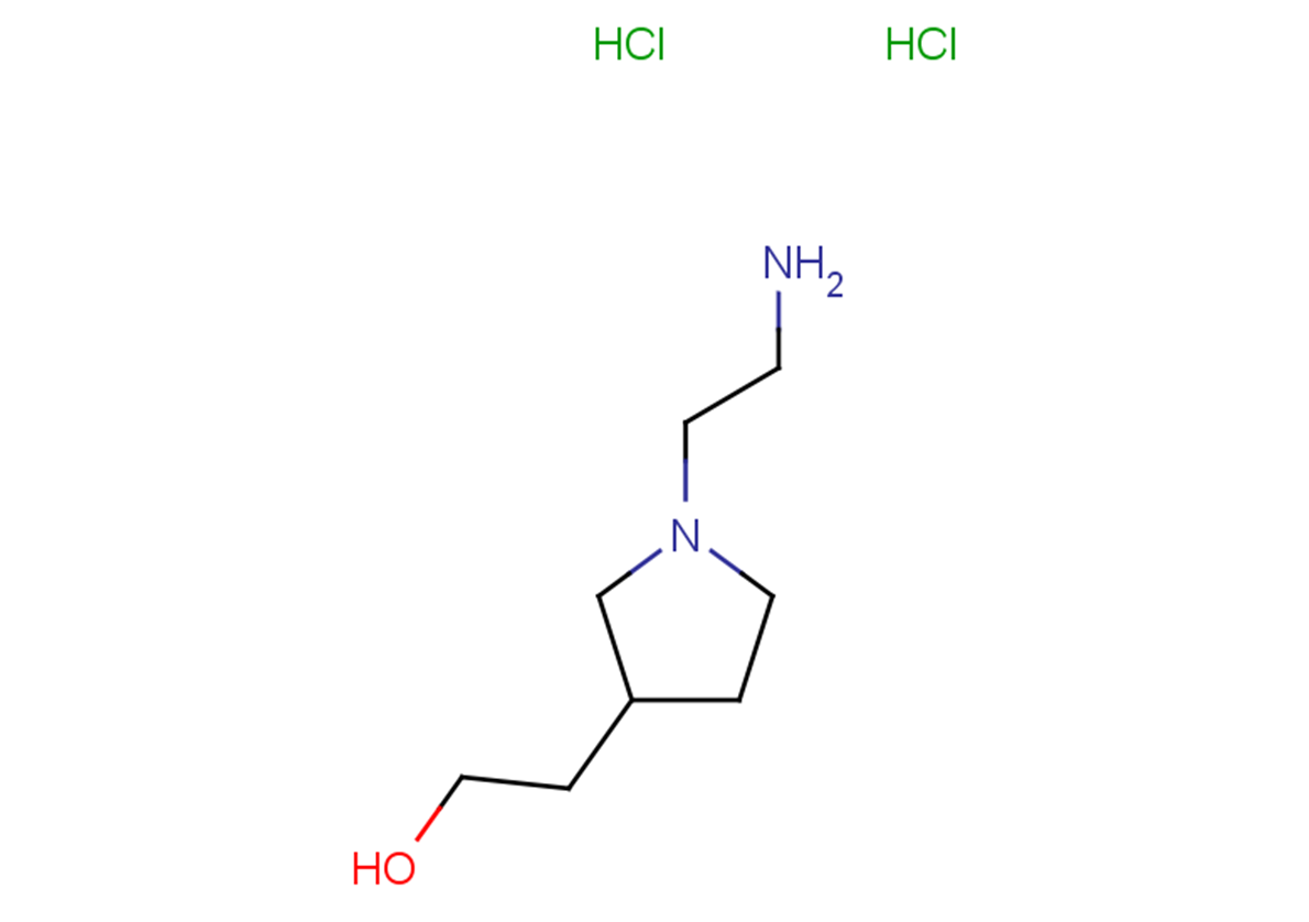 2-[1-(2-aminoethyl)pyrrolidin-3-yl]ethan-1-ol dihydrochloride