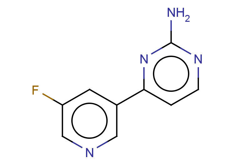 4-(5-fluoropyridin-3-yl)pyrimidin-2-amine
