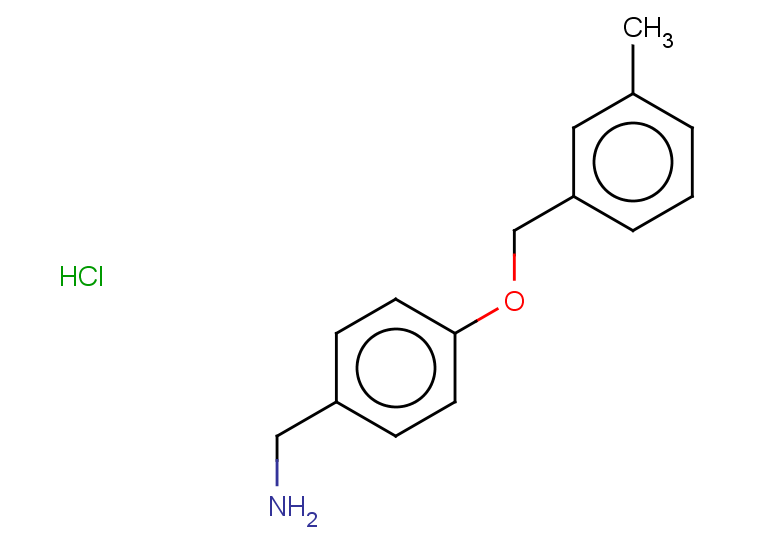 {4-[(3-methylphenyl)methoxy]phenyl}methanamine hydrochloride