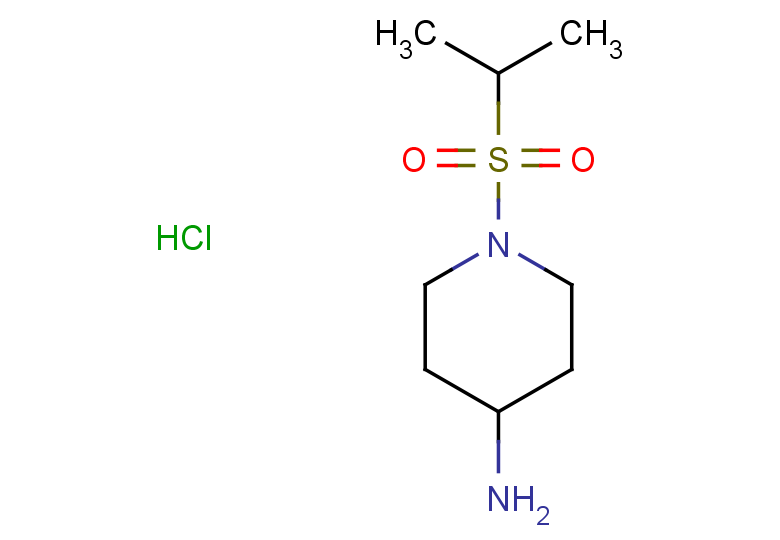 1-(propane-2-sulfonyl)piperidin-4-amine hydrochloride