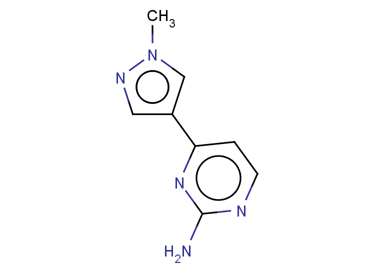 4-(1-methyl-1H-pyrazol-4-yl)pyrimidin-2-amine