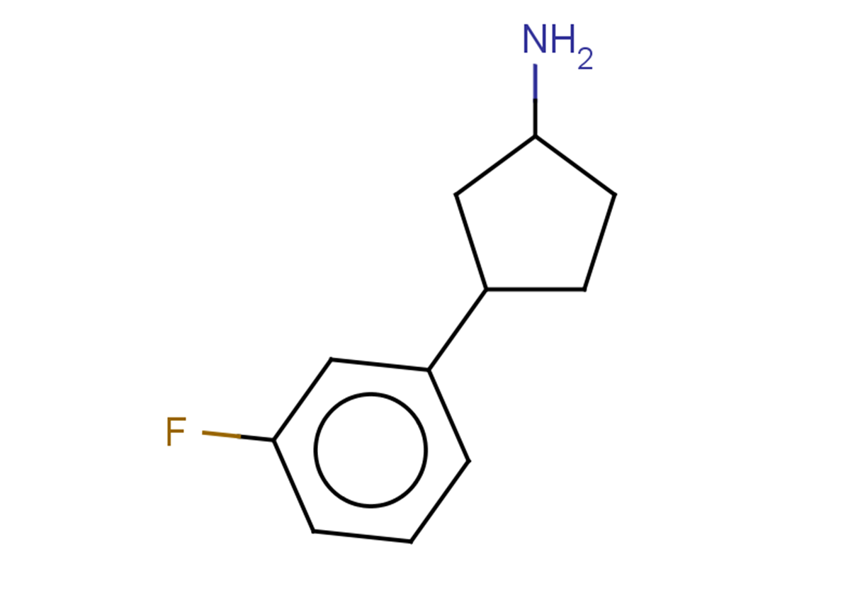 3-(3-fluorophenyl)cyclopentan-1-amine, Mixture of diastereomers