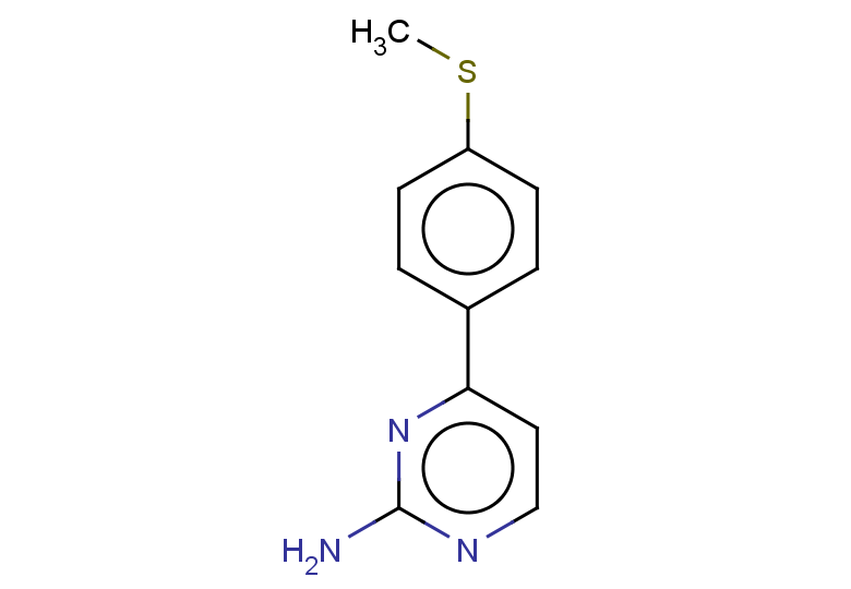 4-[4-(methylsulfanyl)phenyl]pyrimidin-2-amine