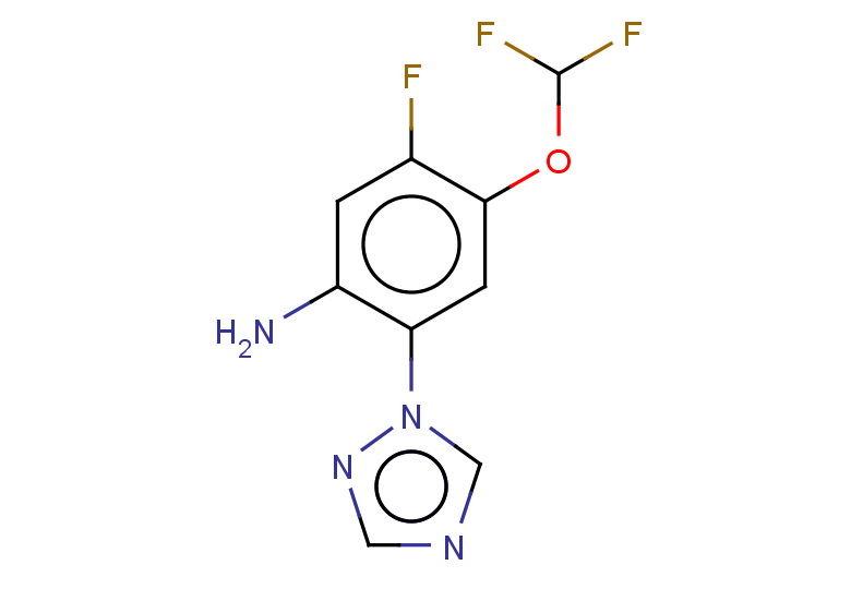 4-(difluoromethoxy)-5-fluoro-2-(1H-1,2,4-triazol-1-yl)aniline