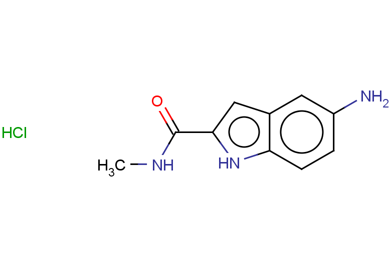 5-amino-N-methyl-1H-indole-2-carboxamide hydrochloride