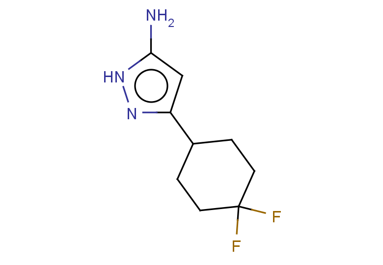 3-(4,4-difluorocyclohexyl)-1H-pyrazol-5-amine