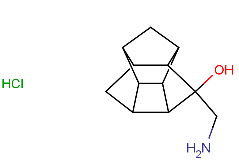 8-(aminomethyl)pentacyclo[5.4.0.0^{2,6}.0^{3,10}.0^{5,9}]undecan-8-ol hydrochloride