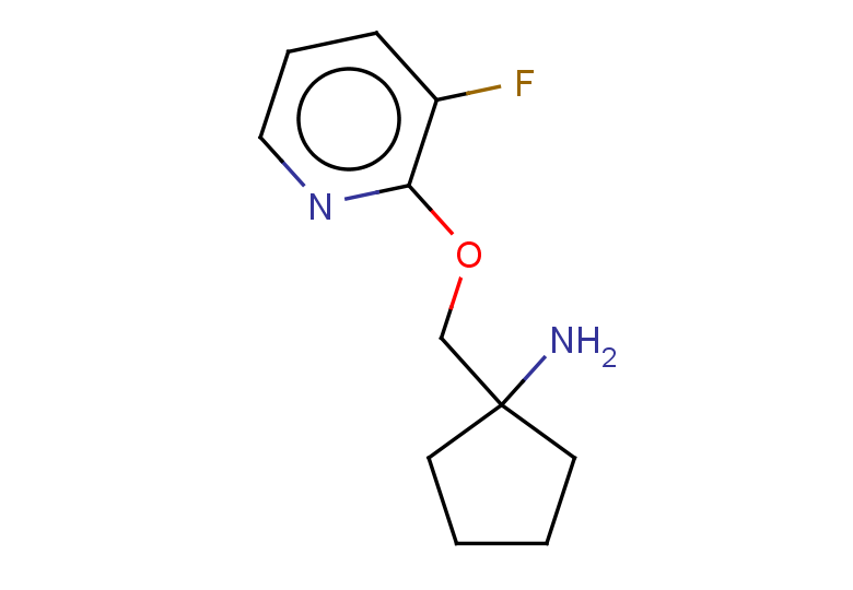 1-{[(3-fluoropyridin-2-yl)oxy]methyl}cyclopentan-1-amine