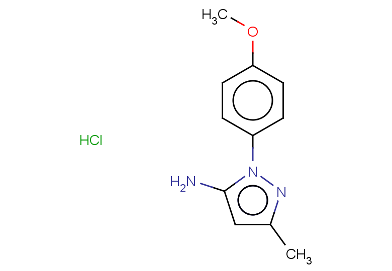 1-(4-methoxyphenyl)-3-methyl-1H-pyrazol-5-amine hydrochloride