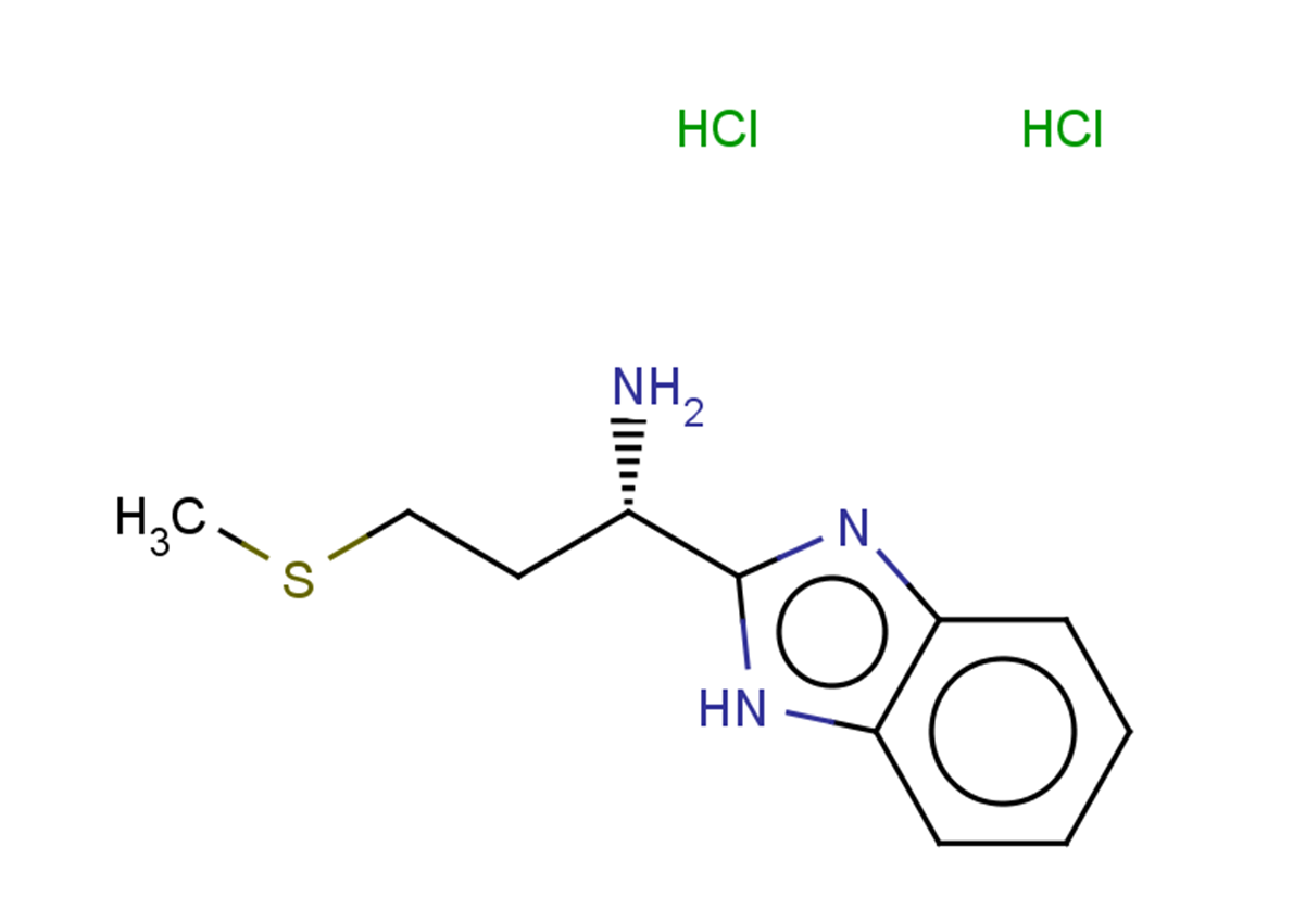 (1S)-1-(1H-1,3-benzodiazol-2-yl)-3-(methylsulfanyl)propan-1-amine dihydrochloride