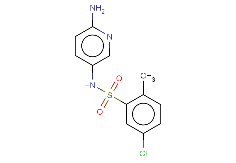 N-(6-aminopyridin-3-yl)-5-chloro-2-methylbenzene-1-sulfonamide