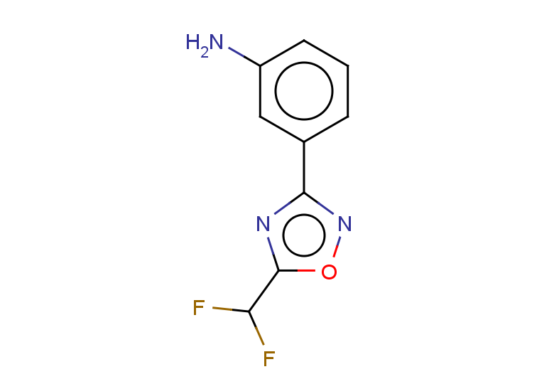 3-[5-(difluoromethyl)-1,2,4-oxadiazol-3-yl]aniline