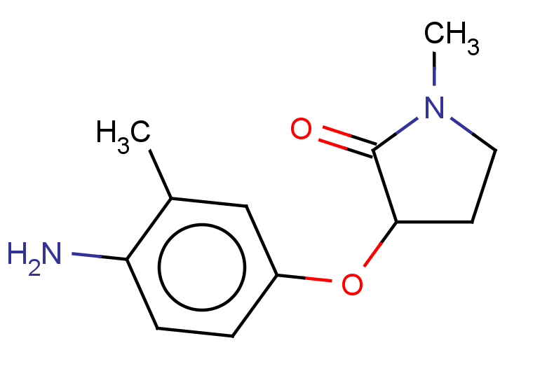 3-(4-amino-3-methylphenoxy)-1-methylpyrrolidin-2-one