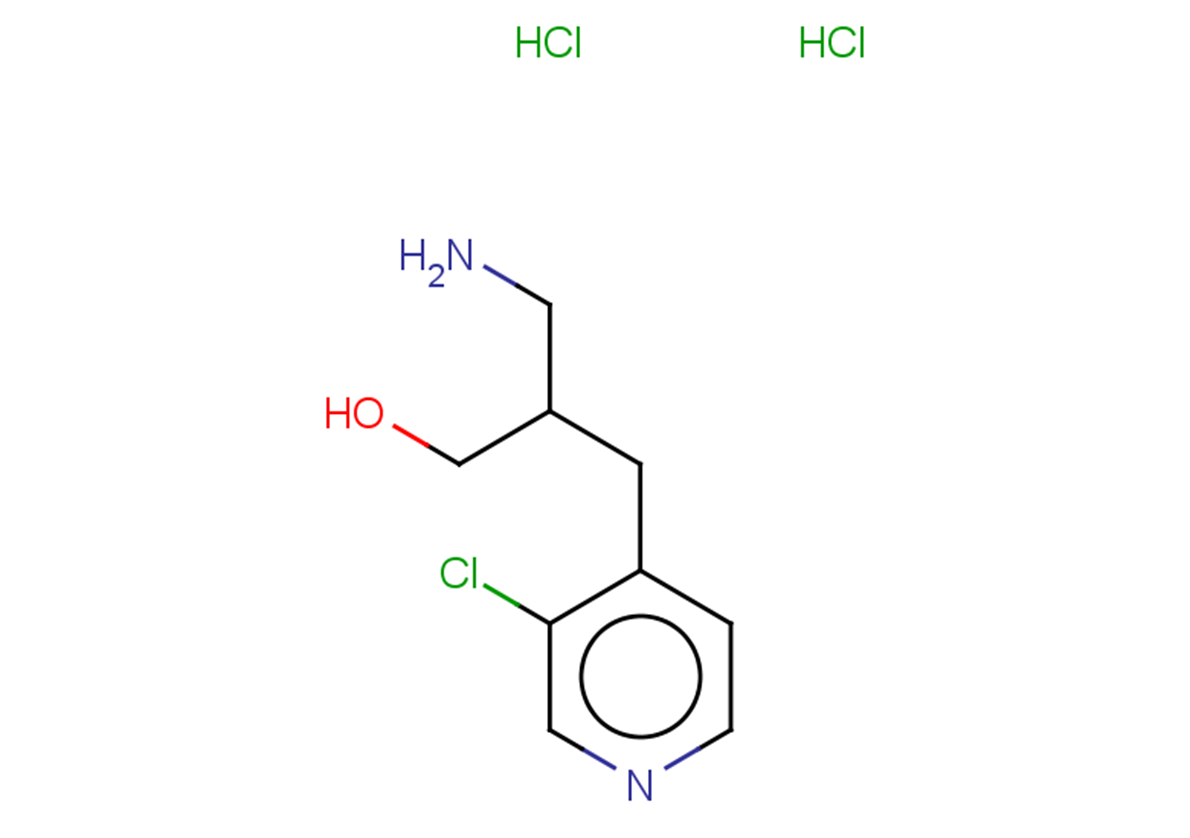 3-amino-2-[(3-chloropyridin-4-yl)methyl]propan-1-ol dihydrochloride