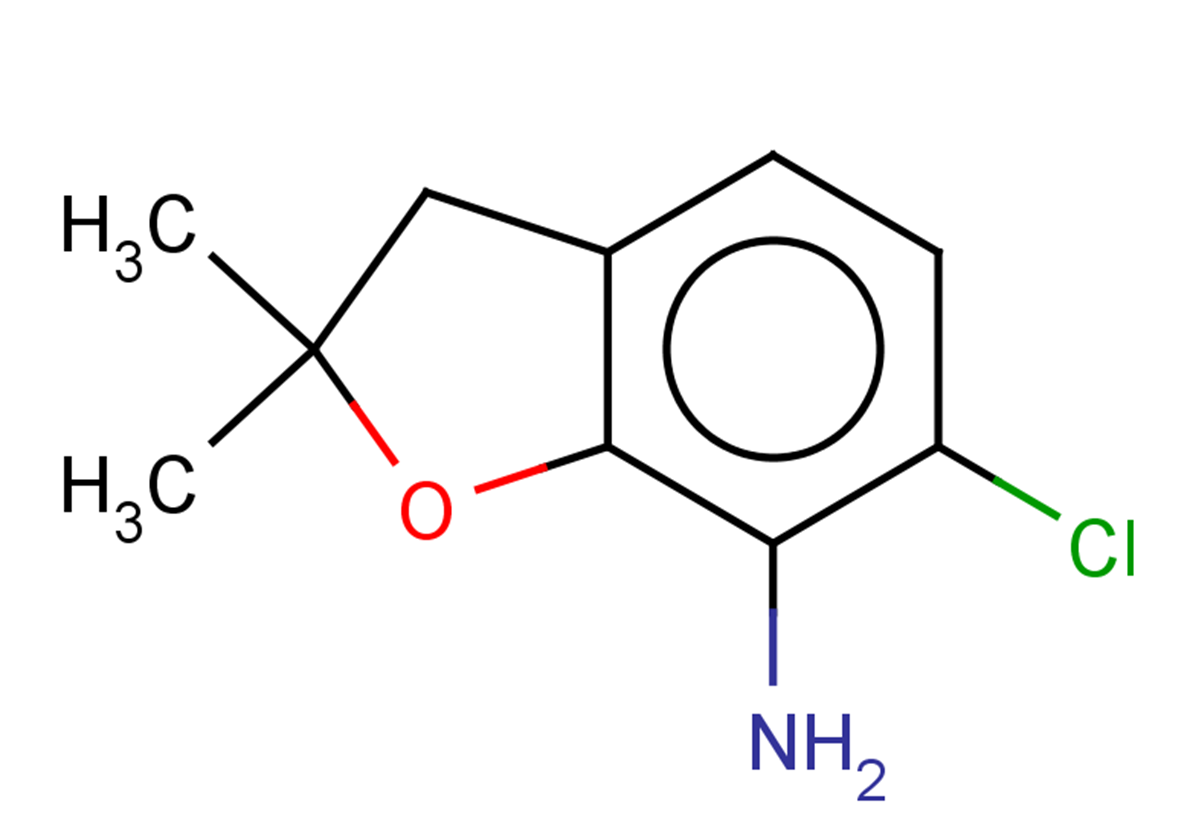 6-chloro-2,2-dimethyl-2,3-dihydro-1-benzofuran-7-amine