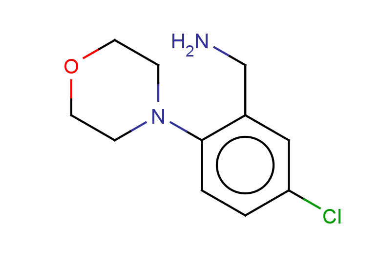 1-[5-chloro-2-(morpholin-4-yl)phenyl]methanamine
