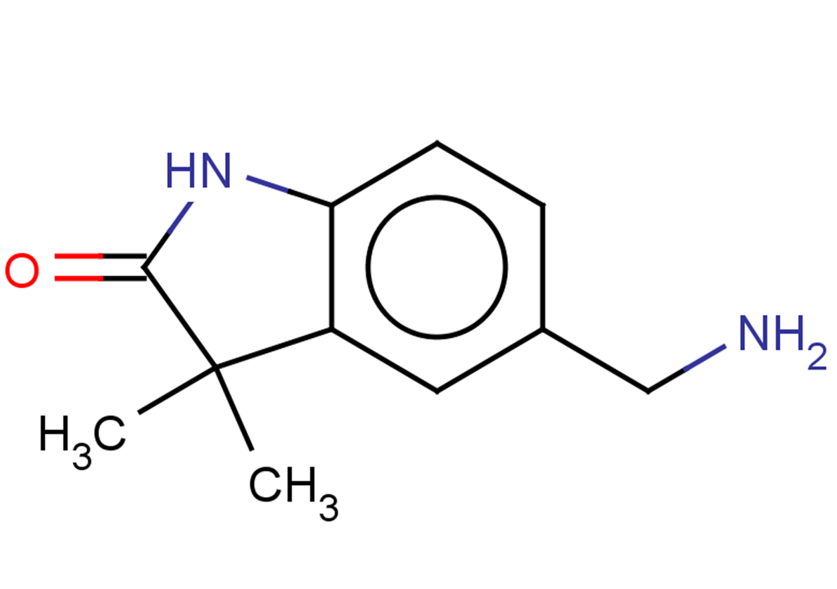 5-(aminomethyl)-3,3-dimethyl-2,3-dihydro-1H-indol-2-one