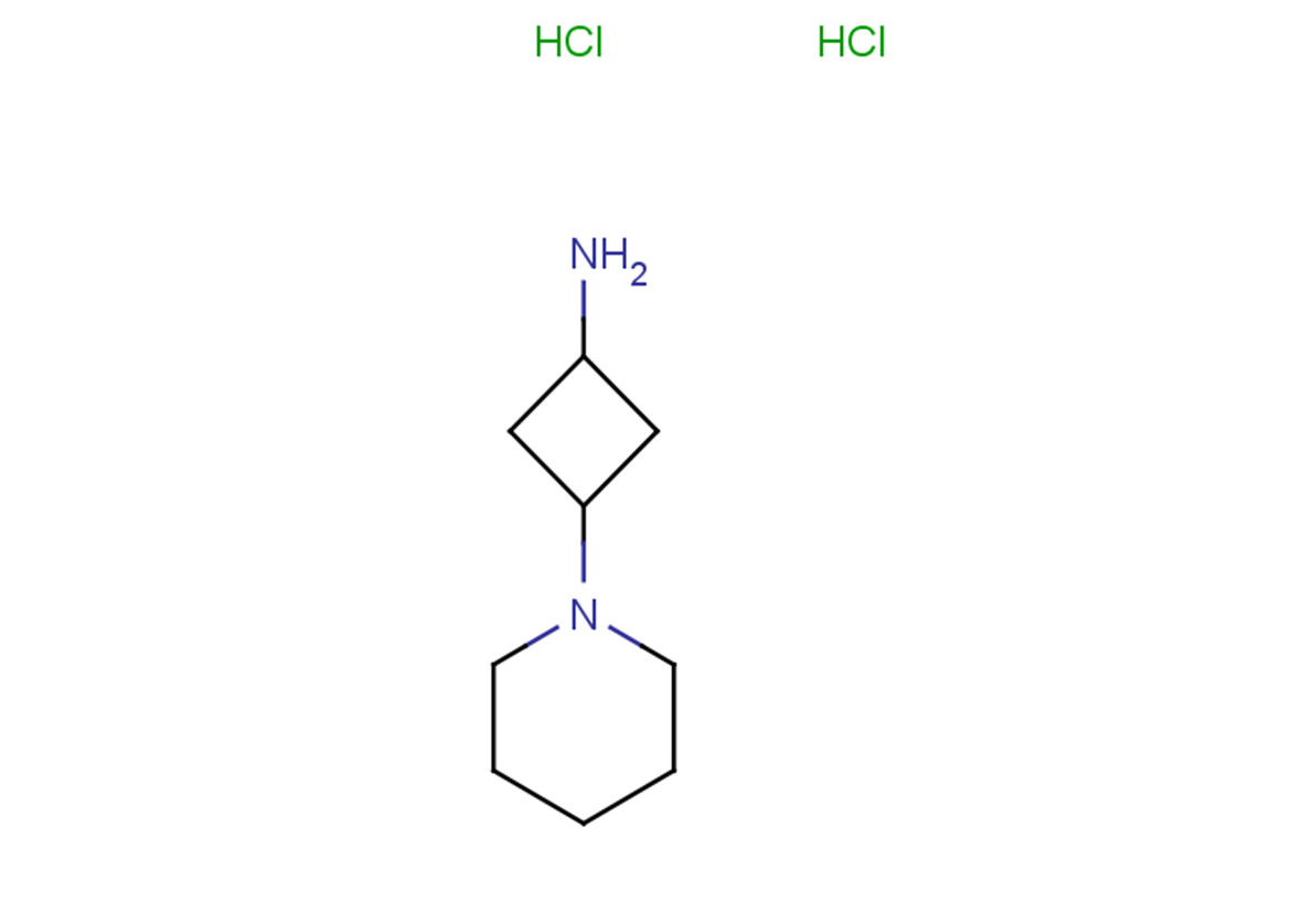3-(piperidin-1-yl)cyclobutan-1-amine dihydrochloride