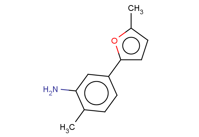 2-methyl-5-(5-methylfuran-2-yl)aniline