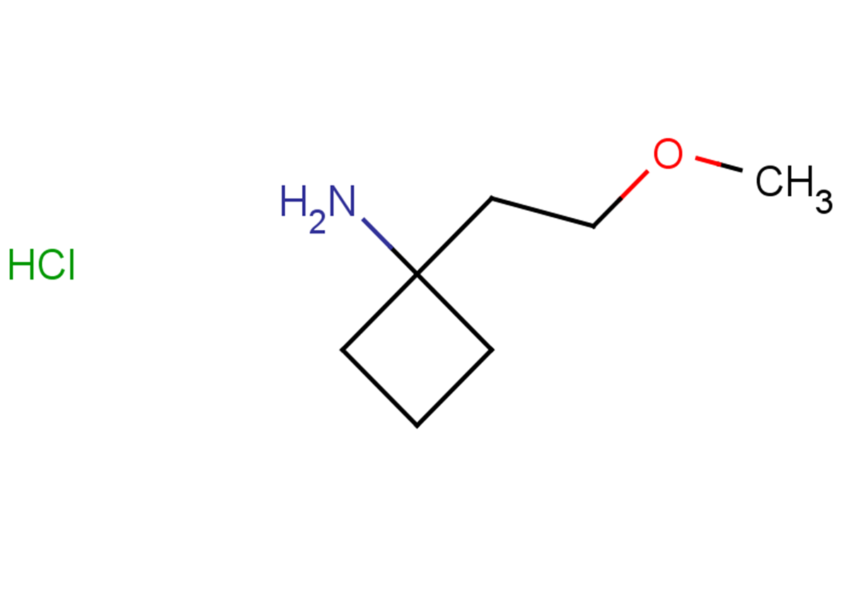 1-(2-methoxyethyl)cyclobutan-1-amine hydrochloride