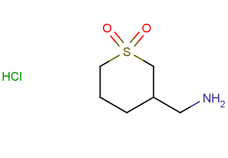 3-(aminomethyl)-1lambda6-thiane-1,1-dione hydrochloride