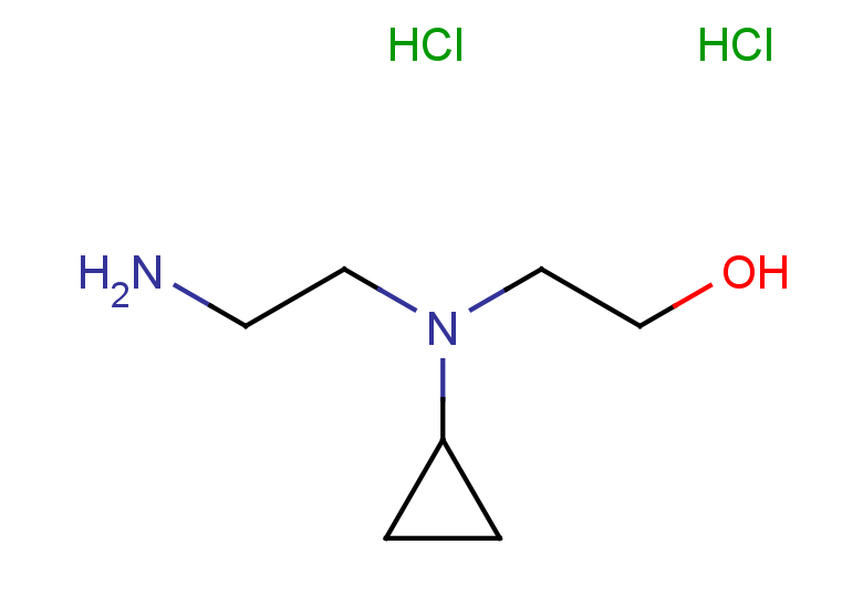 2-[(2-aminoethyl)(cyclopropyl)amino]ethan-1-ol dihydrochloride