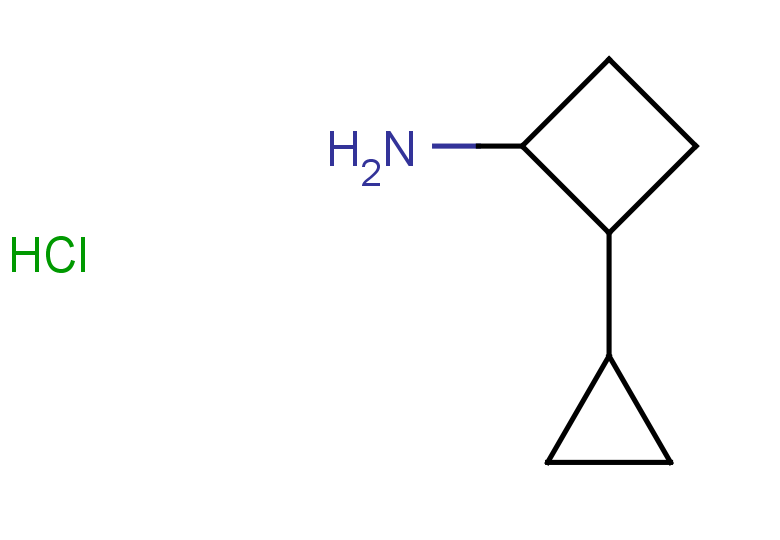 2-cyclopropylcyclobutan-1-amine hydrochloride, Mixture of diastereomers