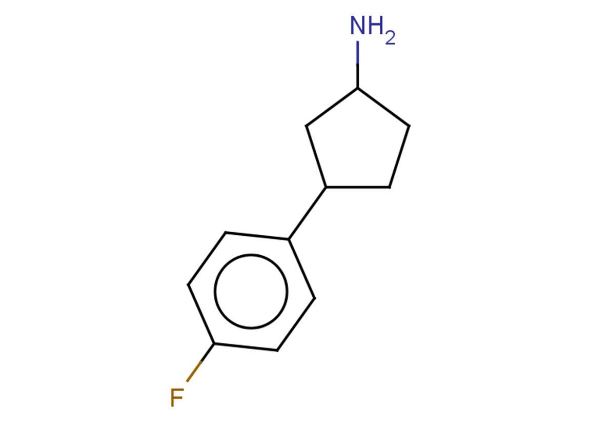 3-(4-fluorophenyl)cyclopentan-1-amine, Mixture of diastereomers