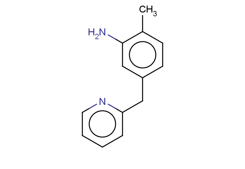 2-methyl-5-[(pyridin-2-yl)methyl]aniline