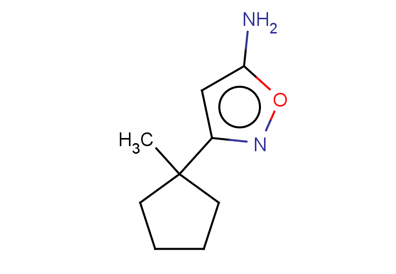 3-(1-methylcyclopentyl)-1,2-oxazol-5-amine