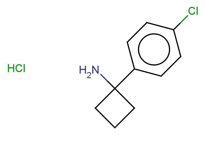 1-(4-chlorophenyl)cyclobutan-1-amine hydrochloride
