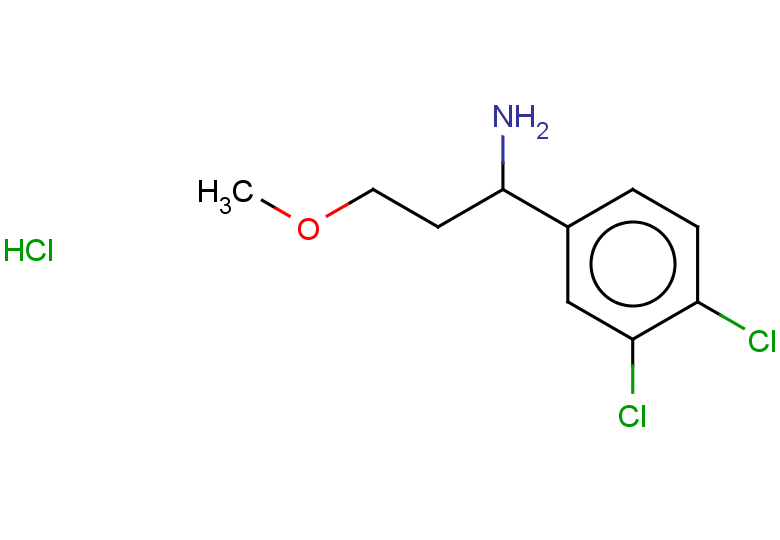1-(3,4-dichlorophenyl)-3-methoxypropan-1-amine hydrochloride