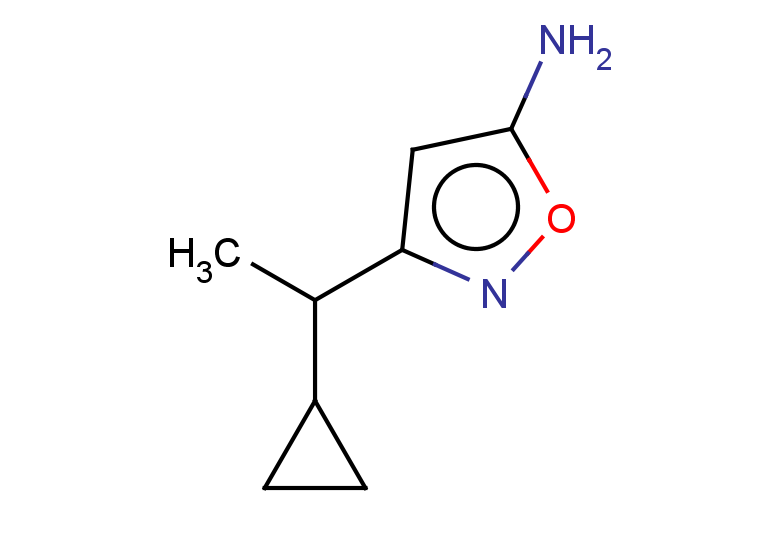 3-(1-cyclopropylethyl)-1,2-oxazol-5-amine