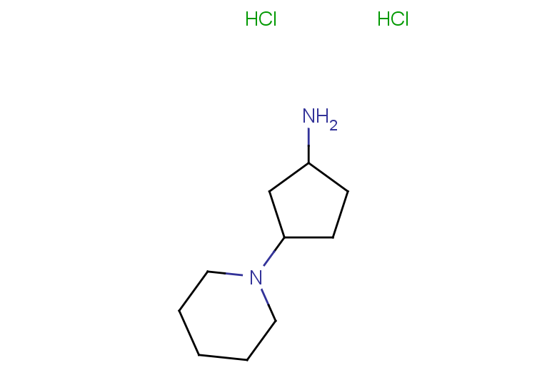 3-(piperidin-1-yl)cyclopentan-1-amine dihydrochloride