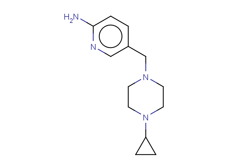 5-[(4-cyclopropylpiperazin-1-yl)methyl]pyridin-2-amine