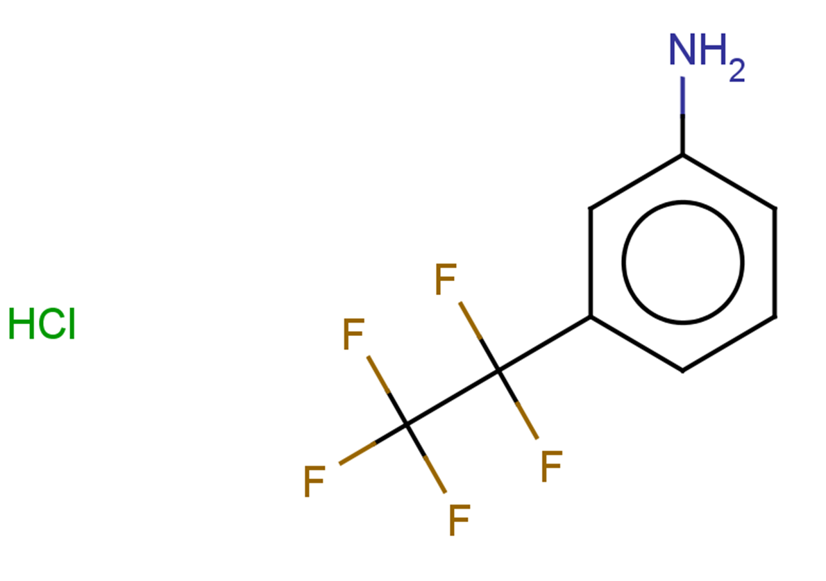 3-(pentafluoroethyl)aniline hydrochloride