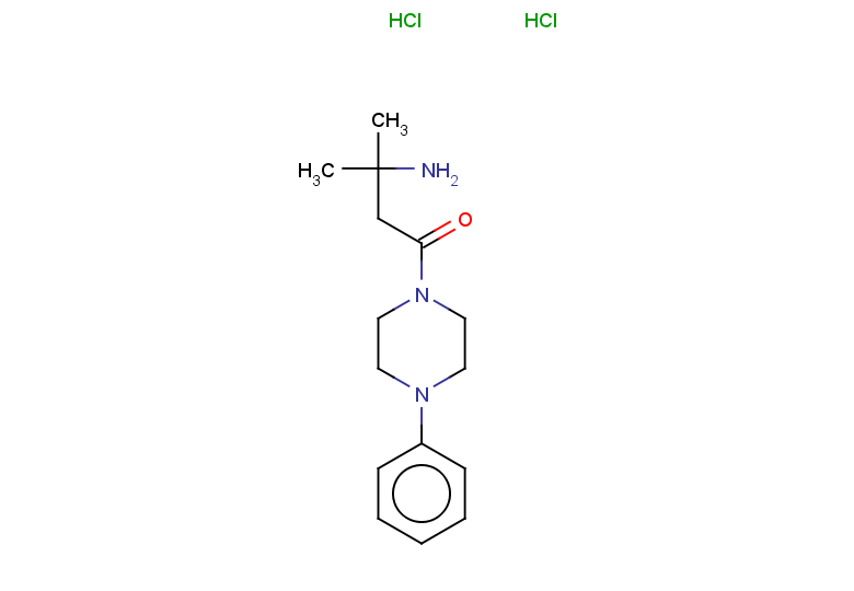 3-amino-3-methyl-1-(4-phenylpiperazin-1-yl)butan-1-one dihydrochloride