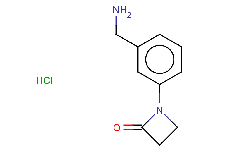 1-[3-(aminomethyl)phenyl]azetidin-2-one hydrochloride