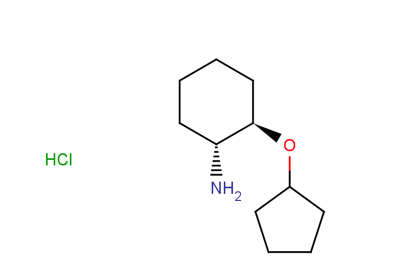 rac-(1R,2R)-2-(cyclopentyloxy)cyclohexan-1-amine hydrochloride, trans